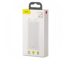 Зовнішній акумулятор Baseus Mini JA Fast charge power bank 3A 30000mAh (PPJAN-C02) - мініатюра 3
