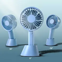 Портативний вентилятор Xiaomi VH Portable Handheld Fan (F03) Blue - мініатюра 7