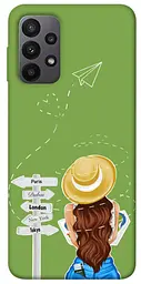 Чохол Demsky Travel girl для Samsung Galaxy A23 4G