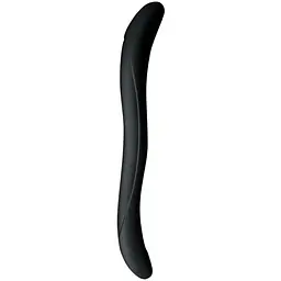 Подвійний фалоімітатор Wooomy Twoooney Semirealistic Double Dong Black, діаметр 3 та 3,8 см