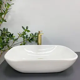 Умивальник VBI Pavia white накладний VBI-012605, Білий - мініатюра 5