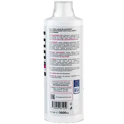 Collagen Liquid 1000 мл з біотином та вітаміном C для волосся, шкіри, нігтів, суглобів, Blackberry - мініатюра 3