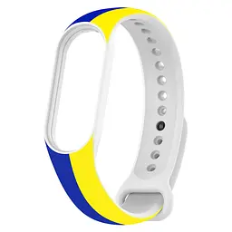 Силіконовий ремінець для фітнес браслетів Xiaomi Mi Band 3/4, Silicone, yellow, зі зручною застібкою, на фітнес трекер та смарт годинник, ArmorStandart (ARM65667)