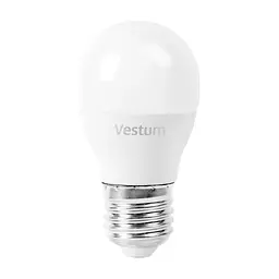 Лампочка Vestum G45 6W 4100K 220V E27 (1-VS-1201)