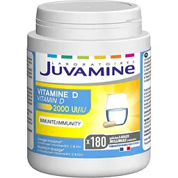 Вітамін D Juvamine 2000 МО 180 капсул