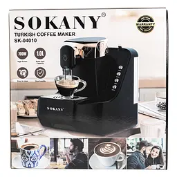 Кавоварка турецька Sokany SK-04010 з антипригарним покриттям 700 Вт Sokany SK-04010 - мініатюра 10