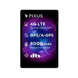 Планшет Pixus Titan 10,95" 8/128Gb LTE metal graphite (4897058531695) - мініатюра 3