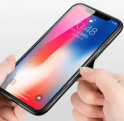 Чохол бампер Primo Gradient Glass для Apple iPhone X / Xs Purple - мініатюра 3