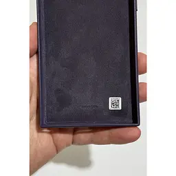 Оригінальний шкіряний чохол Samsung Vegan Leather Case для Samsung Galaxy S24 Ultra Dark Violet GP-FPS928HCAVW SM-S928 - мініатюра 8