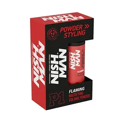 Пудра для укладання волосся Nishman Matte Finish Volume Powder P1 Flaming 20 г