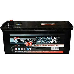 Автомобільний акумулятор BlackMax 6СТ-200Ah АзЕ 1200A (EN) BТ5078 - мініатюра 2