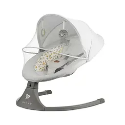 Крісло-гойдалка Kinderkraft Lumi 2 Light Grey (KBLUMI02LGR0000) - мініатюра 4