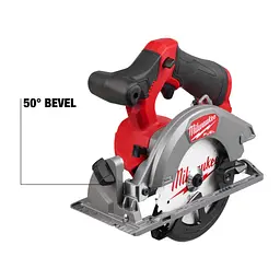 Пила дискова ручна акумуляторна безщіткова MILWAUKEE, M12 FCS442-0, діаметр 140мм (каркас, диск, картонна упаковка) - мініатюра 4