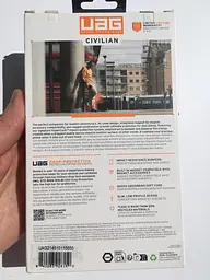 Чохол протиударний UAG Civilian MagSafe для Samsung Galaxy S25 FE (S731) Mallard 214510115555 - мініатюра 6