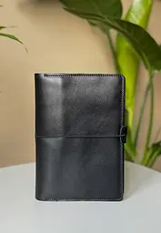 Шкіряний блокнот А5 (софт-бук) 9.4 чорний