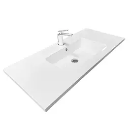 Раковина Adamant Flat 100 white 4824296107001, Білий