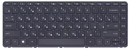 Клавіатура для ноутбука HP Pavilion (14-E) Black, (Black Frame)