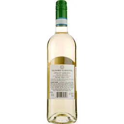 Вино Signore Giuseppe Pinot Grigio Delle Venezie, біле, вино 0,75 л - мініатюра 2