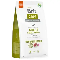 Корм для собак малих порід Brit Care Dog Hypoallergenic Adult Small Breed гіпоалергенний з ягням, 7 кг
