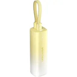 Павербанк Vention Yellow 5 000 mAh / 20 Вт (FHWY0)