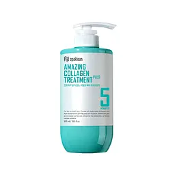 Бальзам для глибокого відновлення та зволоження волосся з колагеном Amazing Collagen Treatment Plus Spaklean 500 мл