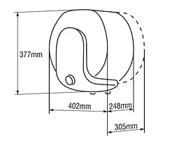 Бойлер GCA 1020 L52 RC / BILIGHT COMPACT 10 А Tesy teh0021805 - мініатюра 2
