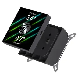 Система рідинного охолодження Gamemax GLACIER 360 LCD BK - мініатюра 9