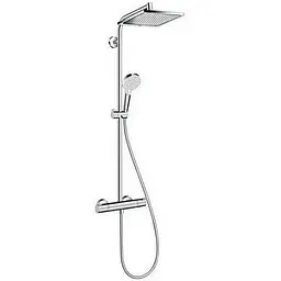 Душова система з термостатом Hansgrohe 27271000, Хром