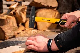 Молоток слюсарний MasterTool 500г рукоятка фібергласс - мініатюра 5