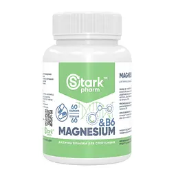 Магній і вітамін В6 Stark Magnesium/B6 - 60 caps