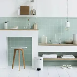 Відро для сміття Brabantia Pedal Bin біле 3 л (112126) - мініатюра 7