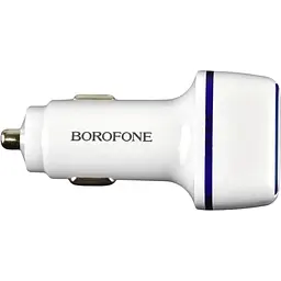 Автомобільний зарядний пристрій Borofone BZ14A PD20W + QC3.0 Type C to Type C 3A Білий - мініатюра 2