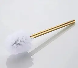 Йоршик для унітазу Rea Erlo 05 brushed gold REA-06911, Золотий - мініатюра 4