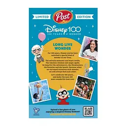 Сухий сніданок Disney100 Confetti Cake Breakfast Cereal with Confetti Sprinkles 453g - мініатюра 6
