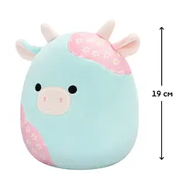 М'яка іграшка Squishmallows М'ятна пастельна Корівка 19 см (SQER01209) - мініатюра 6