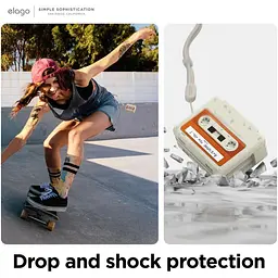 Чохол Elago Cassette Tape Case Classic White for AirPods Pro 2nd Gen білий (EAPP2TAPE-CWHRD+STR-IV) - мініатюра 6