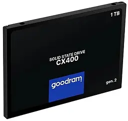 Твердотільний накопичувач SSD 1Tb, CX400 (Gen.2), SATA3, 2.5", TLC 3D, 550/500 МБ/с Goodram teh0019743 - мініатюра 3
