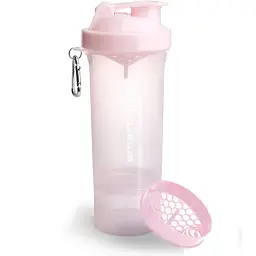 Шейкер спортивний Smart Shake Slim Cotton Pink Light Lavendel 500 мл - мініатюра 2