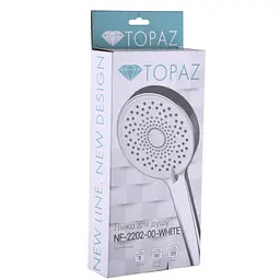Ручний душ Topaz NF-2202-00-white 000025156, Хром - мініатюра 3