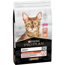 Сухий корм для дорослих котів Purina Pro Plan Adult 1+ Vital Functions, з лососем, 10 кг (12434269) - мініатюра 2