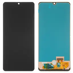 Дисплей Samsung A315 Galaxy A31, чорний, з регулюванням яскравості, без рамки, , (TFT)