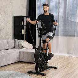 Орбітрек магнітний Hop-Sport HS-450B Dynamic чорно-золотистий - мініатюра 3
