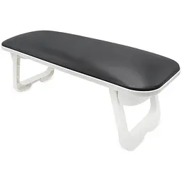 Підлокітник для манікюру Nail Hand Pillow Ергономічна підставка під руку 32 х 10,5 см складні ніжки Чорний