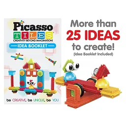 Конструктор HEDGEHOG BUILDING BLOCKS SET PTB41/27384 PICASSO TILES 41 деталь в коробці - мініатюра 4