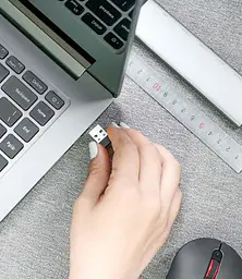 Бездротова миша XiaomiMiiiW Wireless Mute Mouse MWMM01 Black - мініатюра 7