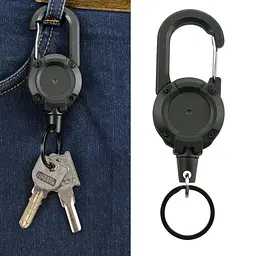 Висувний брелок Full Fix з карабіном, колір хакі 12.3*4*1.7 cm (6930562840520)