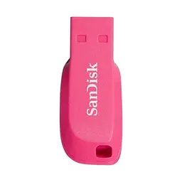 USB флеш накопичувач SanDisk 32GB Cruzer Blade Pink USB 2.0 (SDCZ50C-032G-B35PE) - мініатюра 2