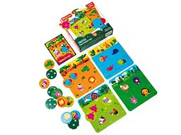 Гра настільна VLADI TOYS Fisher Price. Лото. Вивчаємо тваринок VT2910-01(укр) - мініатюра 2