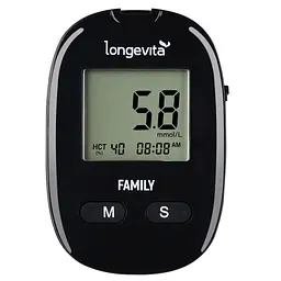 Глюкометр Longevita Family Система для вимірювання глюкози в крові (6806076) - мініатюра 5