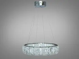 Підвісна люстра LED Diasha 585/500HR хром 55 Вт пульт - мініатюра 4